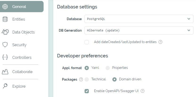 Choice of database and developer preferences