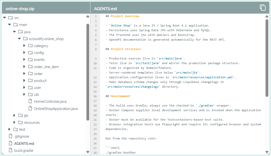 Explore your code, ready for AI