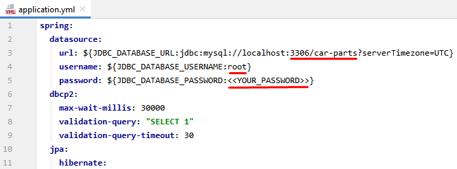 Adjusting our database connection