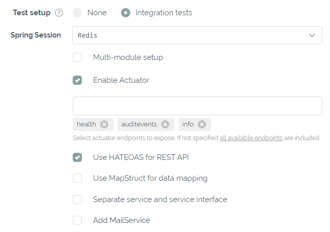 Advanced customization options